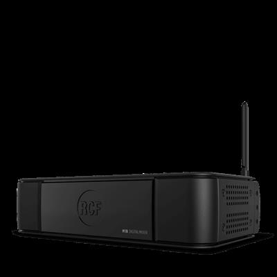M 18
MEZCLADOR DIGITAL DE FORMATO PEQUEÑO CONTROLADO POR WIFI
18 CANALES DE ENTRADA ANALÓGICA, 8 PREVIOS DE MICRO Y 10 ENTRADAS DE LÍNEA INCLUYENDO 2 ENTRADAS CONMUTABLES A HIZ
19 EFECTOS SIMULTANEOS CON CALIDAD DE ESTUDIO, INCLUYENDO EMULACIONES DE AMPLIFICADORES DE GUITARRA Y BAJO DESARROLLADAS POR OVERLOUD
PUERTOS MIDI IN Y OUT
CALENTADOR DE VÁLVULAS, EXCITADOR, MAXIMIZADOR Y EQ GRÁFICO ESTÉREO EN LA MEZCLA PRINCIPAL