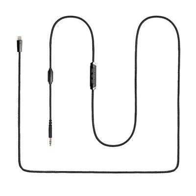 CABLE PARA AUDÍFONOS CON MICRÓFONO 