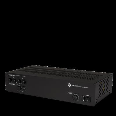 FULL DIGITAL TECHNOLOGY MIXER AMPLIFIER 160 W RMS
100 V - 70 V AND 4 OHM OUTPUTS
4 UNIVERSAL INPUTS WITH PHANTOM FACILITY ON SCREW TERMINAL CONNECTIONS
PRESENCE CONTROL AND PER-CHANNEL HIGH-PASS FILTERS
