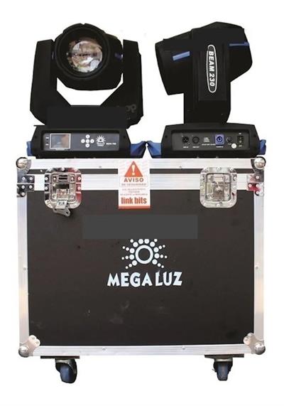 BEAM 2R (2 PIEZAS + CASE)
CON FOCO DE DESCARGA
132w