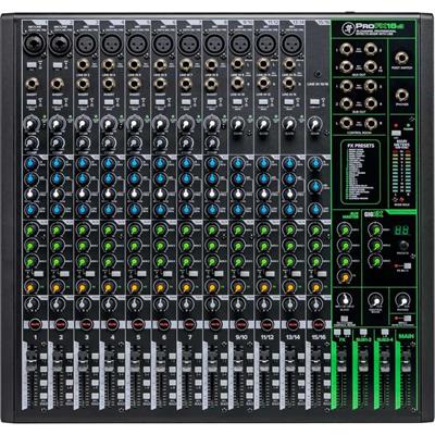 MEZCLADORA PROFESIONAL 16CH 4-BUS CON EFECTOS Y USB