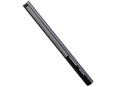 MKH 416-P48U3
Micrófono pistola corto de tubo de interferencia apto para películas, radio y televisión, especialmente pensado para usos de radiodifusión en el exterior. Excelente direccionalidad y diseño compacto, articulación altamente constante y rechazo de acople acústico.