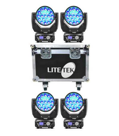 CABEZA WASH DE 19 LEDS DE 10 WATTS 