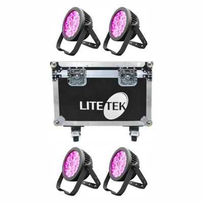 PAR LED DE 18 LEDS DE 12 WATTS
