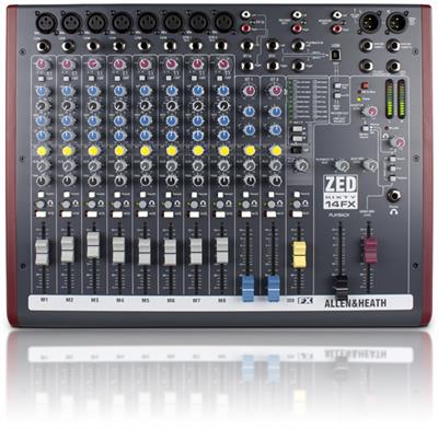 ZED60-14FX
 

En vivo o en el estudio, ZED60-14FX es un mezclador compacto y portátil que es ideal para bandas pequeñas.