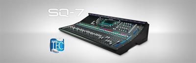 Mezclador digital de 48 canales / 36 bus
SQ-7 es la consola insignia de 33 faders de la serie SQ, impulsada por el revolucionario motor FPGA XCVI de 96 kHz de Allen & Heath. Creado para sobresalir en escenarios exigentes como AV, eventos corporativos, producciones en vivo y lugares de culto, SQ-7 ofrece una calidad de audio de alta resolución impecable y una latencia ultrabaja de <0,7 ms.
