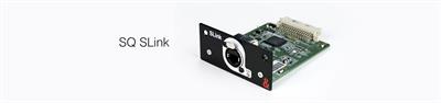 Tarjeta SLink para mezcladores de la serie SQ
SQ SLink ofrece a los ingenieros la opción de agregar un puerto SLink inteligente adicional a cualquier consola SQ. Con la misma funcionalidad que el puerto SLink incorporado, la tarjeta permite la conexión a otras 128 entradas y 128 salidas de audio digital y abre el SQ a una gama de nuevas posibilidades de sistema.