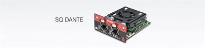 Módulo Dante ® para mezcladores de la serie SQ
SQ Dante proporciona cualquier mezclador SQ con una interfaz completa de 64 × 64 canales, 96 kHz o 48 kHz a una red Dante. Un SQ equipado con la tarjeta de opción Dante puede conectarse sin problemas a expansores DT, sistemas inalámbricos, amplificadores, preamplificadores y cualquier otro dispositivo en su red Dante, aprovechando al máximo el audio de 96 kHz de alta resolución de SQ.