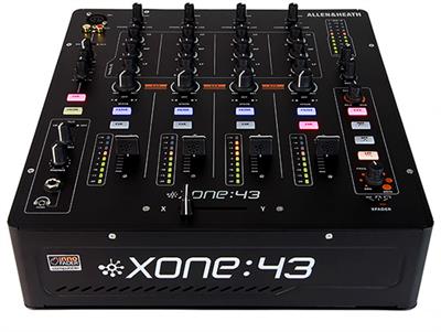 Mezclador de DJ analógico de 4 canales

Creado para DJs y puristas de la música electrónica, Xone: 43 es un mezclador de DJ de 4 + 1 canales que ofrece lo mejor en calidad de audio analógico, incluido el legendario filtro Xone con control de resonancia, ecualizador de 3 bandas, crossfader con tres configuraciones de curva y X: FX para enviar / regresar a su unidad FX favorita.