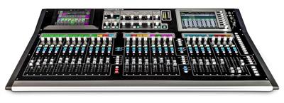 GLD-112
GLD-112 es una versión más grande del popular mezclador GLD-80, con un banco adicional de 8 tiras de control, lo que aumenta el número de canales a 28 tiras de faders en 4 capas.

GLD es un sistema de mezcla digital en vivo escalable, rentable y fácil de usar, basado conceptualmente en la exitosa serie digital iLive. Los expansores de E / S plug n 'play facilitan la construcción de sistemas con hasta 48 entradas de micrófono, respaldados por un conjunto completo de aplicaciones, software y soluciones de monitoreo personal.