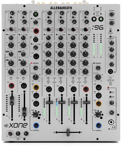 Xone: 96. La continuación tan esperada de un auténtico clásico de clubes.

Un nuevo e intransigente mezclador de DJ analógico, destinado a ser el corazón de tu creatividad, Xone: 96 toma el alma legendaria del aclamado Xone: 92 y lo reenvía, mejorado y con conectividad digital de última generación.