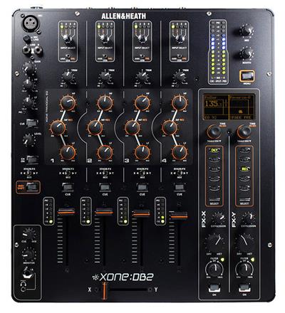 La gama Xone: DB aprovecha el potencial de la tecnología del mezclador digital para brindarle la máxima creatividad de DJ. Los controles del mezclador flexibles y versátiles con un diseño intuitivo le dan al DJ un control total sobre la mezcla.