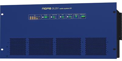 Medusa digital de 48 entradas, 16 salidas, 48 preamps de micrófono, 5 unidades de rack, tecnología de red AES50 de Klark Teknik, salidas de línea de alto rendimiento, operación a 96 kHz o 48 kHz, consola remota o control en panel frontal, robusta carcasa de montaje en acero, diseñada para giras y conciertos demasiado exigentes.