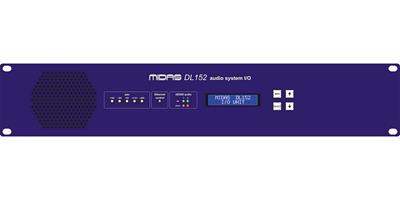Stage box de 24 salidas de nivel de línea de baja impedancia balanceadas electrónicamente, funcionamiento remoto hasta 100 metros mediante cable CAT5/5e, operación de frecuencia de muestreo seleccionable de 96 kHz o 48 kHz, todos los ajustes programables desde los controles del panel frontal o la consola,