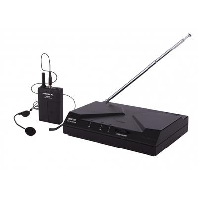 SISTEMA INALÁMBRICO, DISPONIBLE EN 3 FRECUENCIAS, RANGO DE HASTA 25 METROS (ESPACIO ABIERTO).