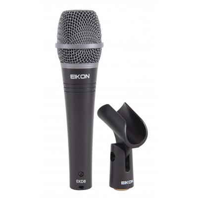MICRÓFONO VOCAL, TRANSDUCTOR DINÁMICO, PATRÓN POLAR SÚPER CARDIOIDE.