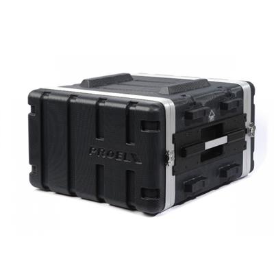 ESTUCHE DE 6 UNIDADES DE RACK DE 19", FABRICADO CON POLIETILENO FORCE Y ALUMINIO. 