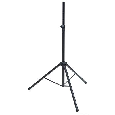 SOPORTE PARA BAFLE. EN COLOR NEGRO MATE ALUMINIO. CAPACIDAD DE CARGA: 50K, ALTURA MÍNIMA: 1350MM. ALTURA MÁXIMA: 2150MM.