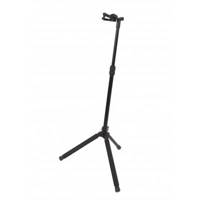 SOPORTE DE PISO UNIVERSAL PARA GUITARRA DE ACERO Y ALUMINIO, TOTALMENTE PLEGABLE, CARGA MÁXIMA 15K