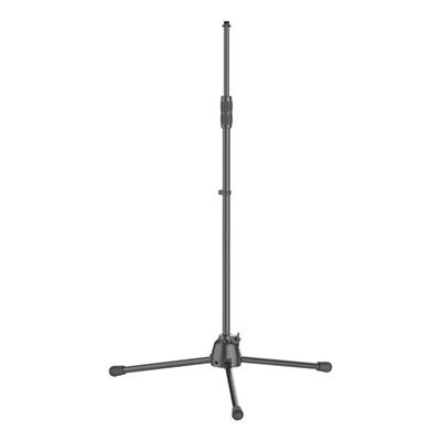 SOPORTE RECTO PARA MICRÓFONO. TUBO ACERO, ROSCA DE 3/8" CON ADAPTADOR DE 5/8" INCLUÍDO. 