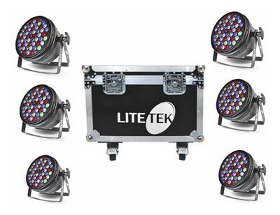 PAR LED DE 54X3 WATTS