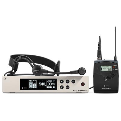 Diseñado para sonido profesional en directo: robusto sistema inalámbrico todo en uno para presentadores y moderadores.