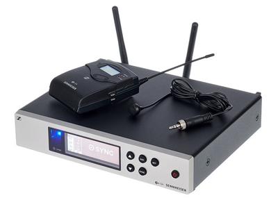 Diseñado para sonido profesional en directo: robusto sistema inalámbrico todo en uno para presentadores y moderadores.