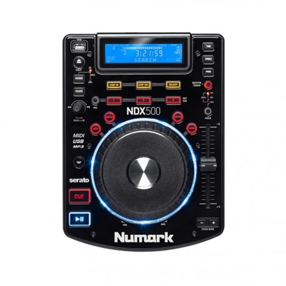 El nuevo reproductor digital NDX-500, dispositivo que llega para renovar la serie NDX de reproductores de Numark, reúne en un solo aparato de pequeño tamaño prácticamente todas las funciones posibles que un DJ puede llegar a necesitar.