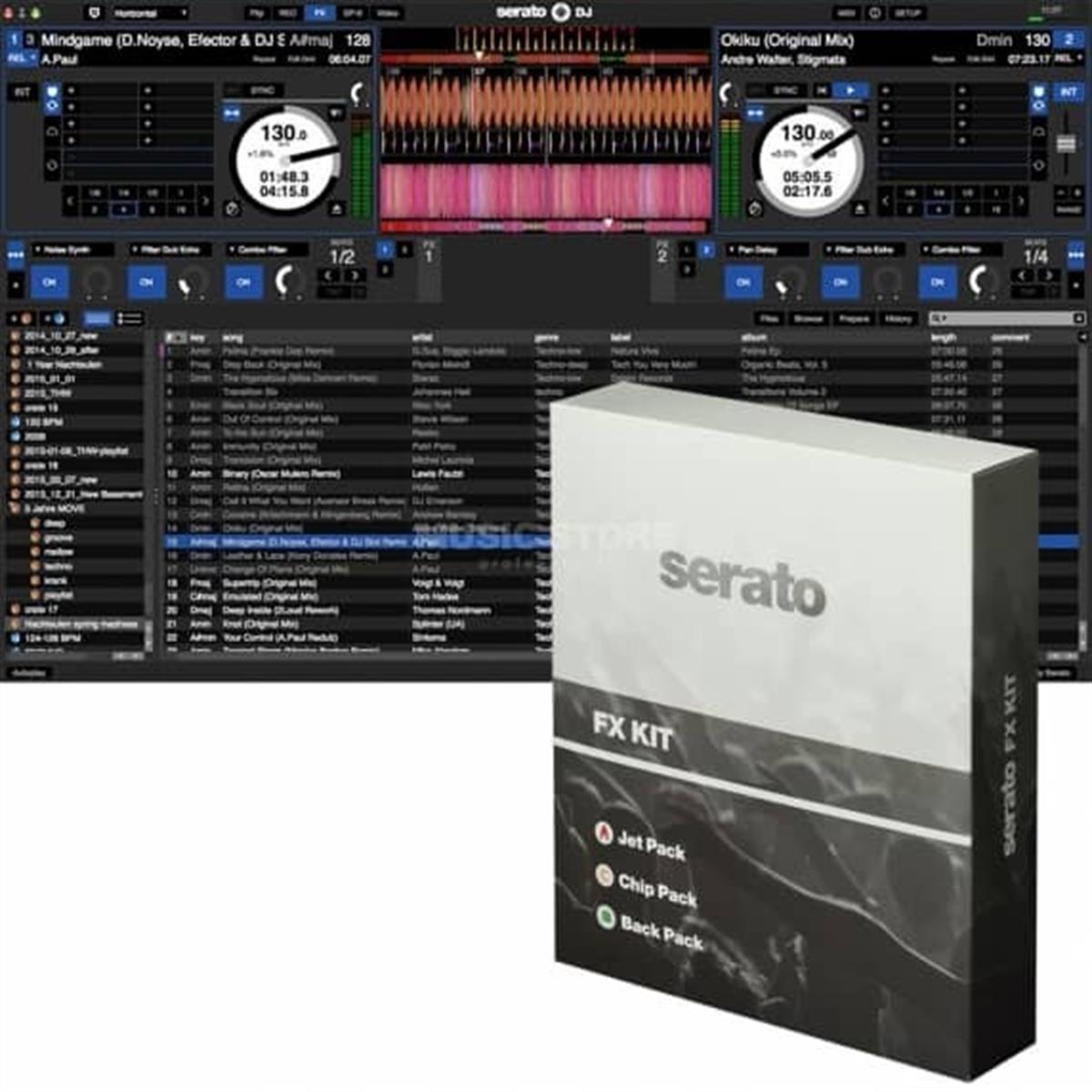 Serato SSWFX-PB DL FX Kit with All FX Expansion Packs (e-licence)
