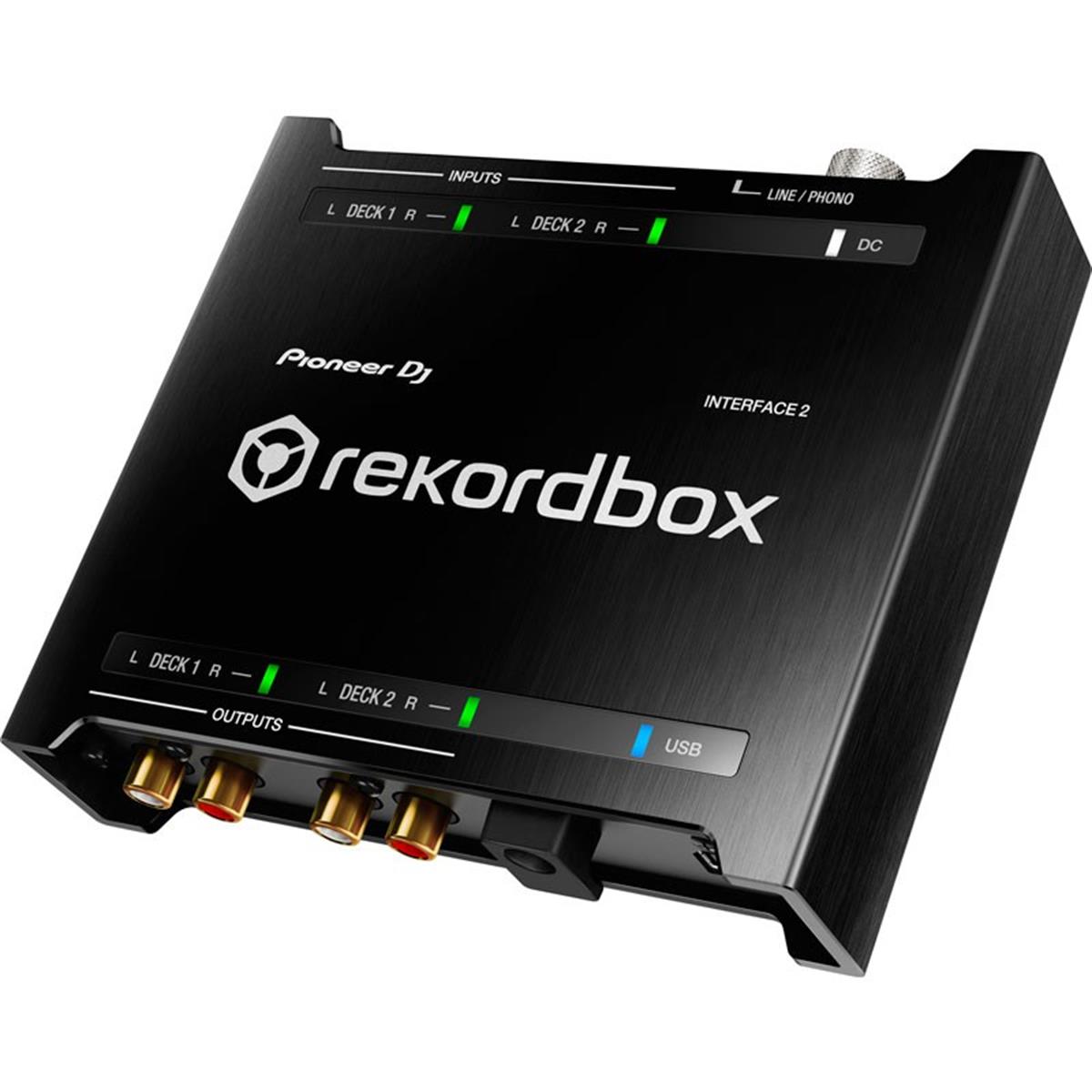Interface de audio para rekordbox DVS