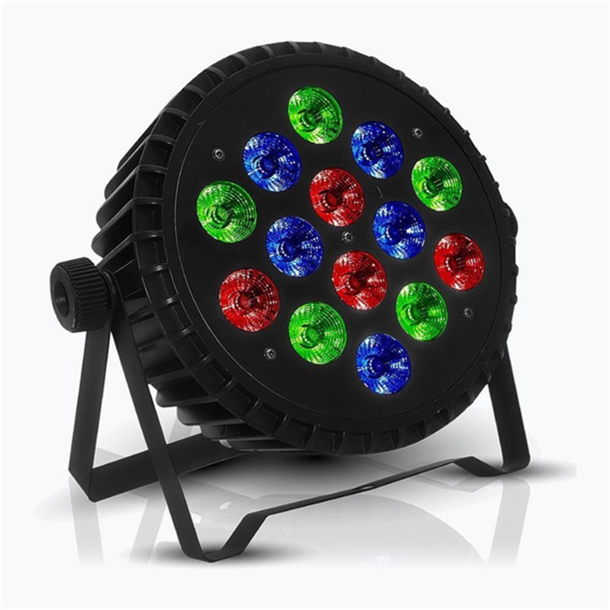Pares Wash Megaluz 14X10 Leds FUENTE LUMINOSA 14 LEDS SMD DE 10W RGBW+UV. CONTROL DMX CANALES, AUDIO-RÍTMICO, AUTOMÁTICO, MAESTRO-ESCLAVO DISPLAY ALFANUMÉRICO.