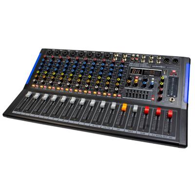 S-PROMIX12 Mezcladora de audio profesional pasiva con 12 canales y bluetooth