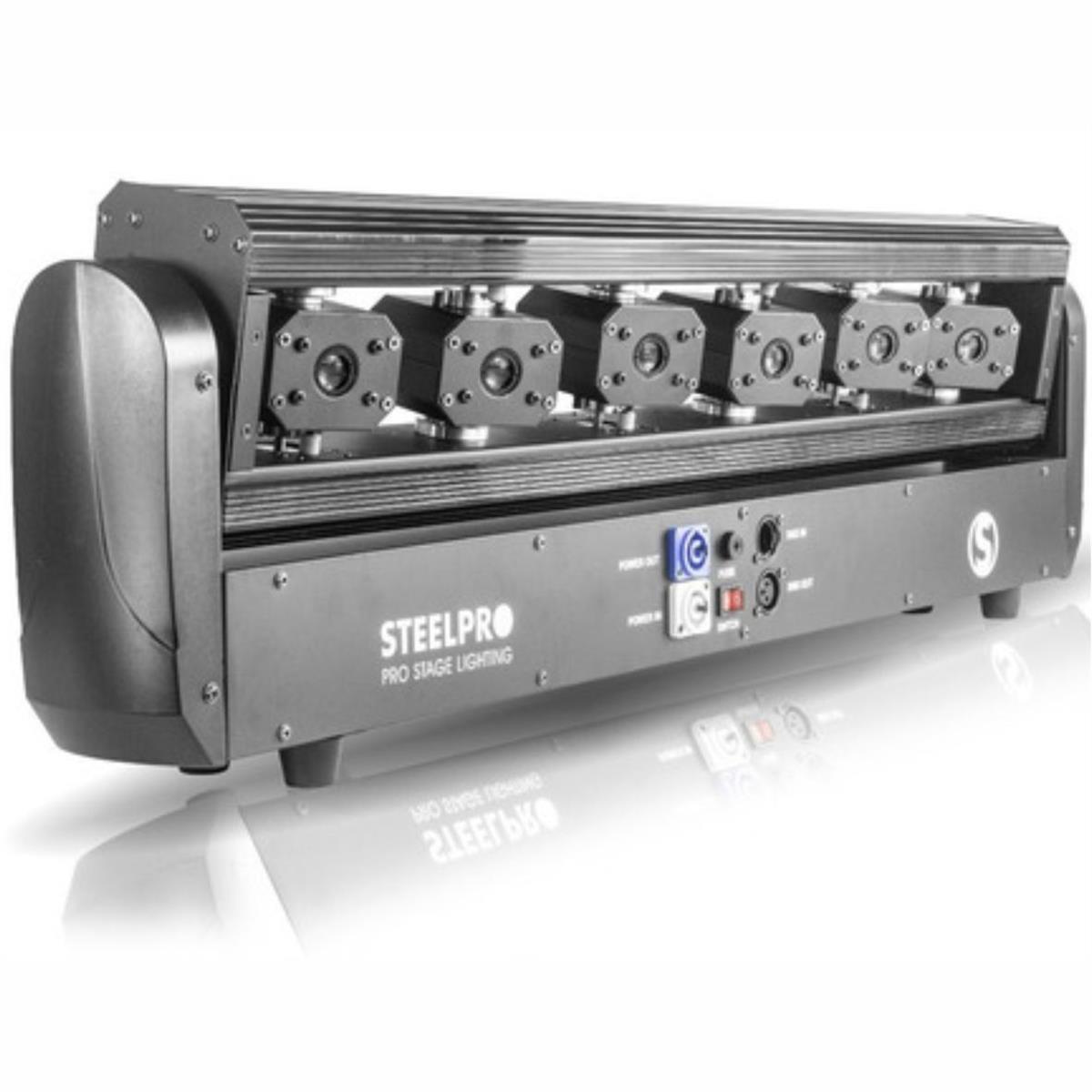 BARRA MOVIL LASER RGB 3 EN 1 Rojo x 500mW, 
Verde x 80mW, Azul x 500mW.