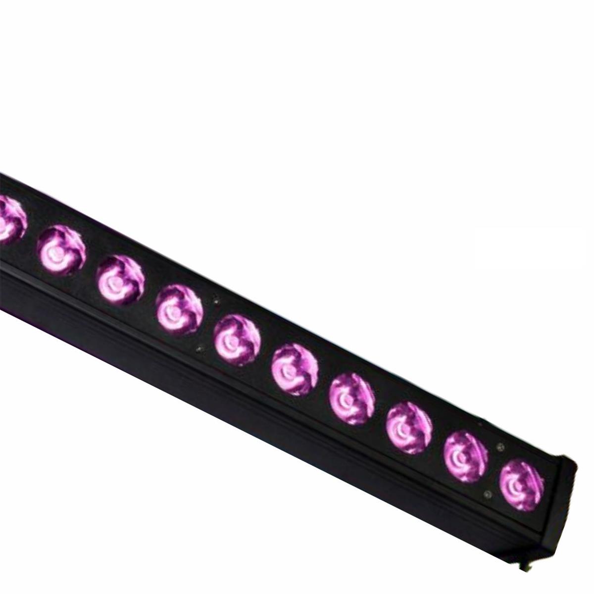  BARRA LED 8 pixeles, 24Leds x 5Watts, Tipo Beam, 
RGB 3en1.