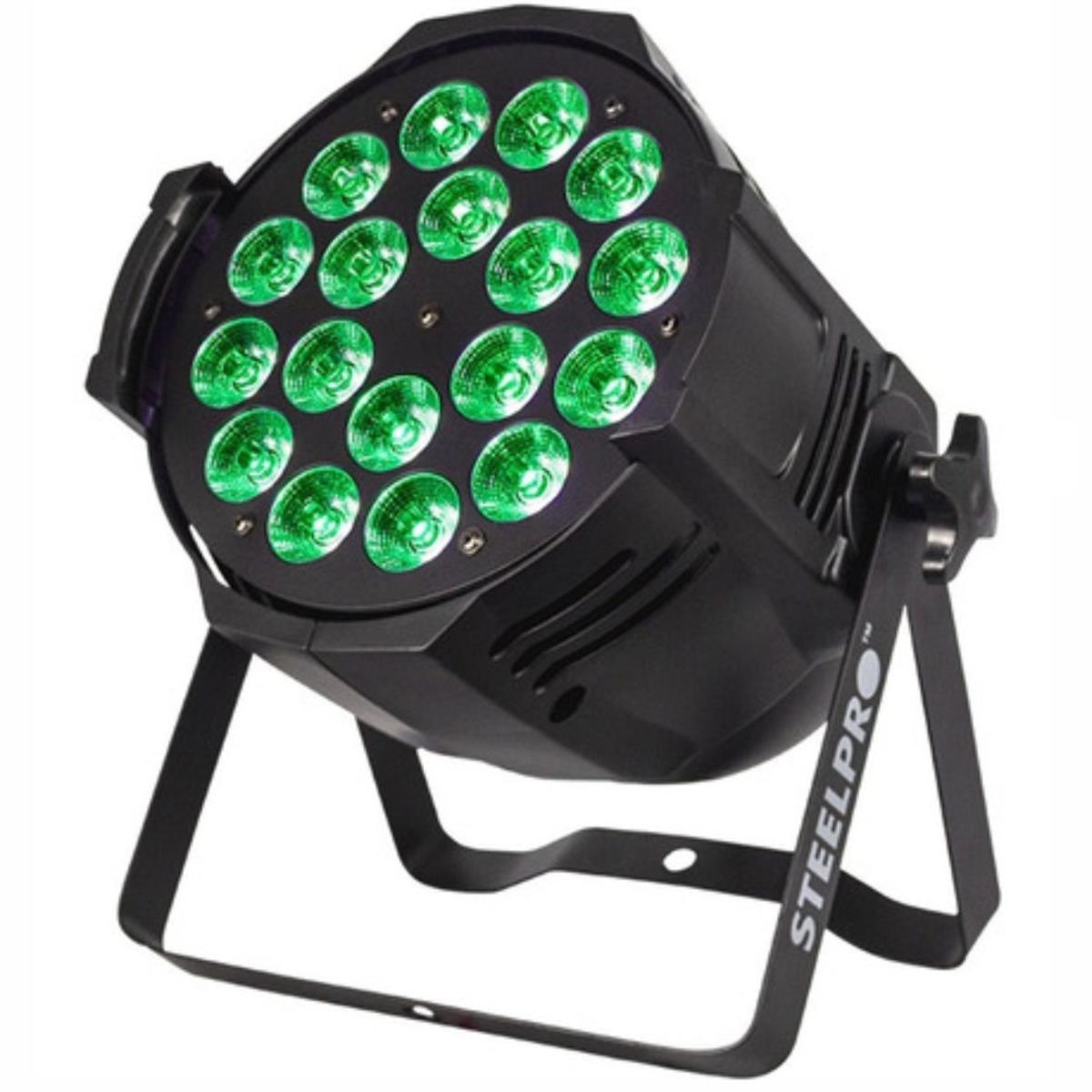  CAÑON LED Wash, 18Leds X 24Watts RGBWY+UV 
6en1.