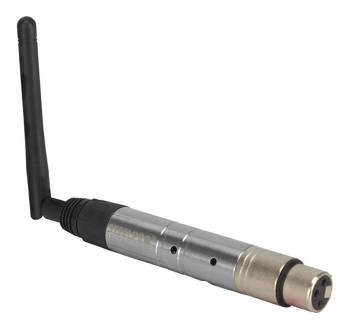 ANTENA RECEPTORA PARA DMX 500M de Alcance.