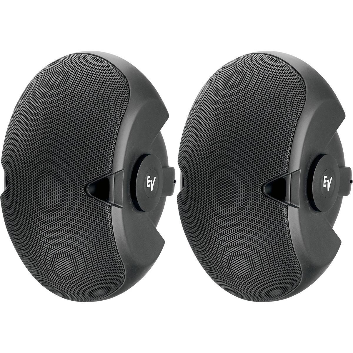 Par de bafles pasivos Electrovoice para instalación, Serie EVID, 2 vias, 2 bocinas de 4” pulgadas y driver de 1” pulgada, potencia: 200 watts, respuesta de frecuencia: 65 Hz -20 kHz, sensibilidad: 87 dB, impedancia: 8 ohms, SPL máximo: 111 dB, Cobertura:100 x 90, dimensiones: 310 x 175 x 216 mm, peso: 3.9 kg.