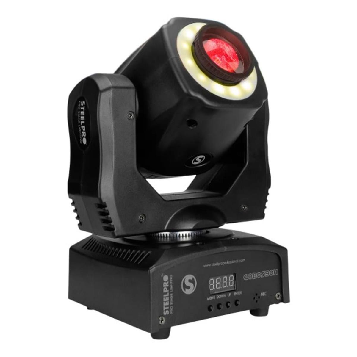 Cabeza Móvil LED SPOT, 90 Watts con ARO SMD