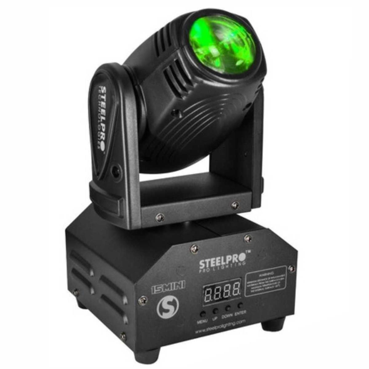 Mini Cabeza Móvil LED Beam, 15 Watts RGBW 4 EN 
1.