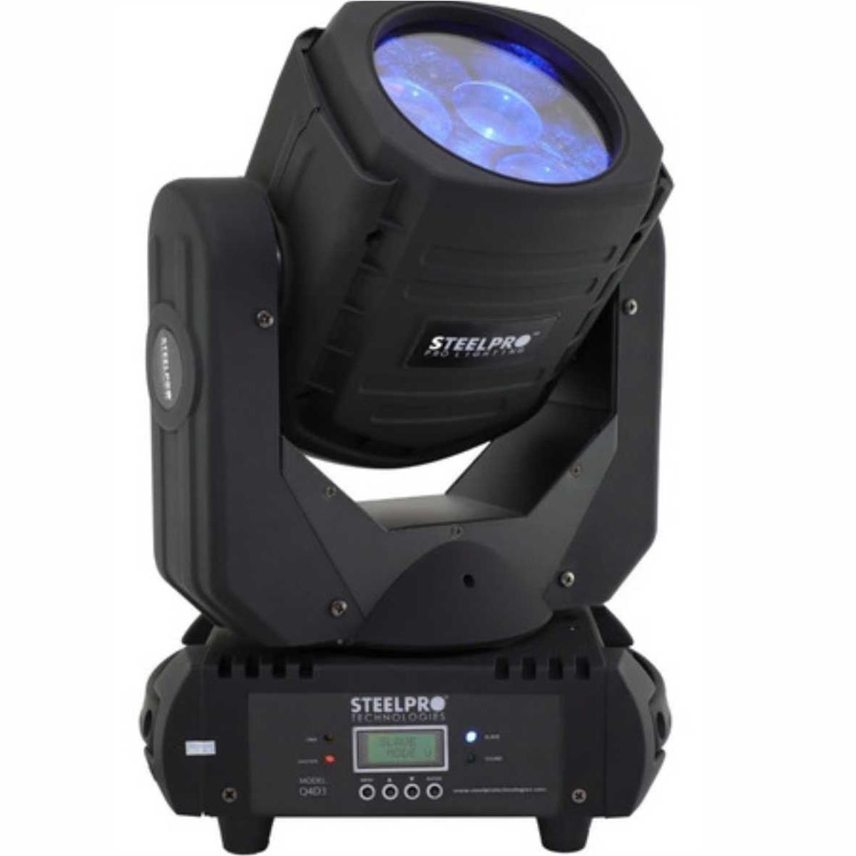 Cabeza Movil LED BEAM (Efecto Caleidoscopio), 
4Leds x 40Watts, ALTA POTENCIA