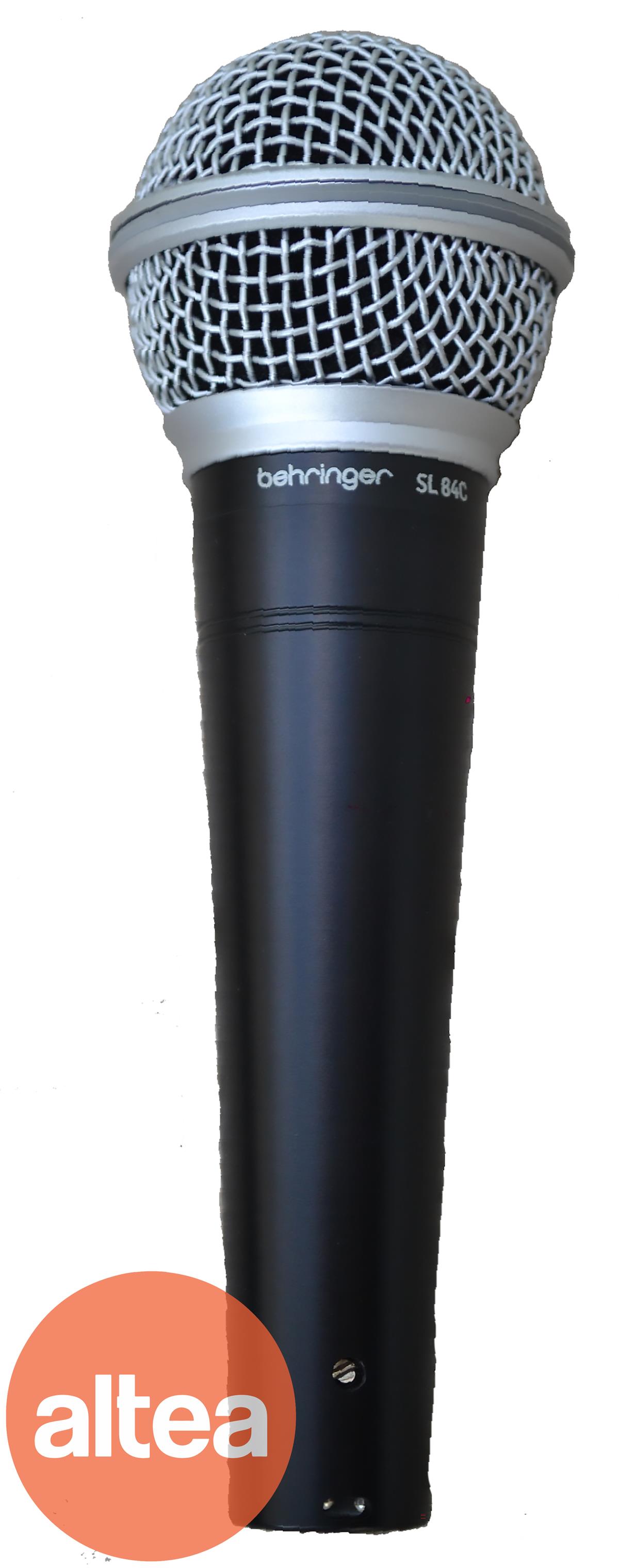El Behringer SL 84C es un micrófono dinámico para reproducción de voz y voz.