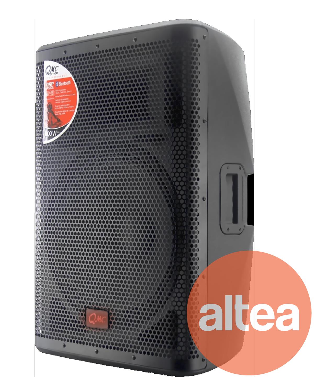 QMC 15-400 DSP, Bafle activo 15", con modulo QMC 15-400 DSP