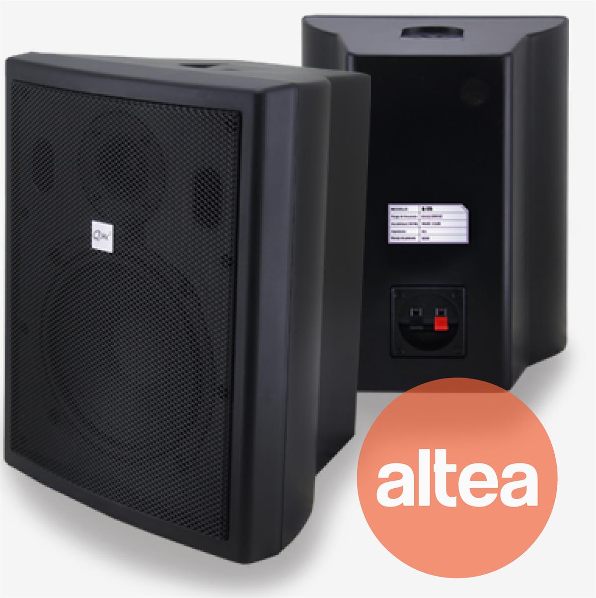 (2 pzs, NEGRO) Bafle Pasivo para montaje, 90W