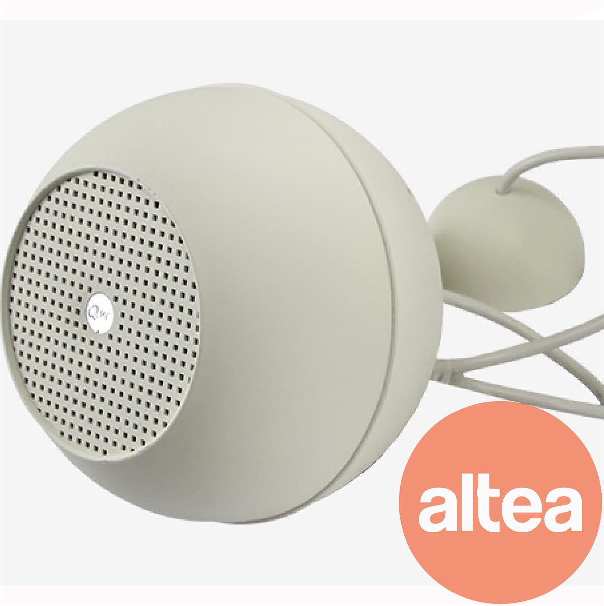El modelo L4-Ball es una bocina para instalaciones de Línea de 70/100V 