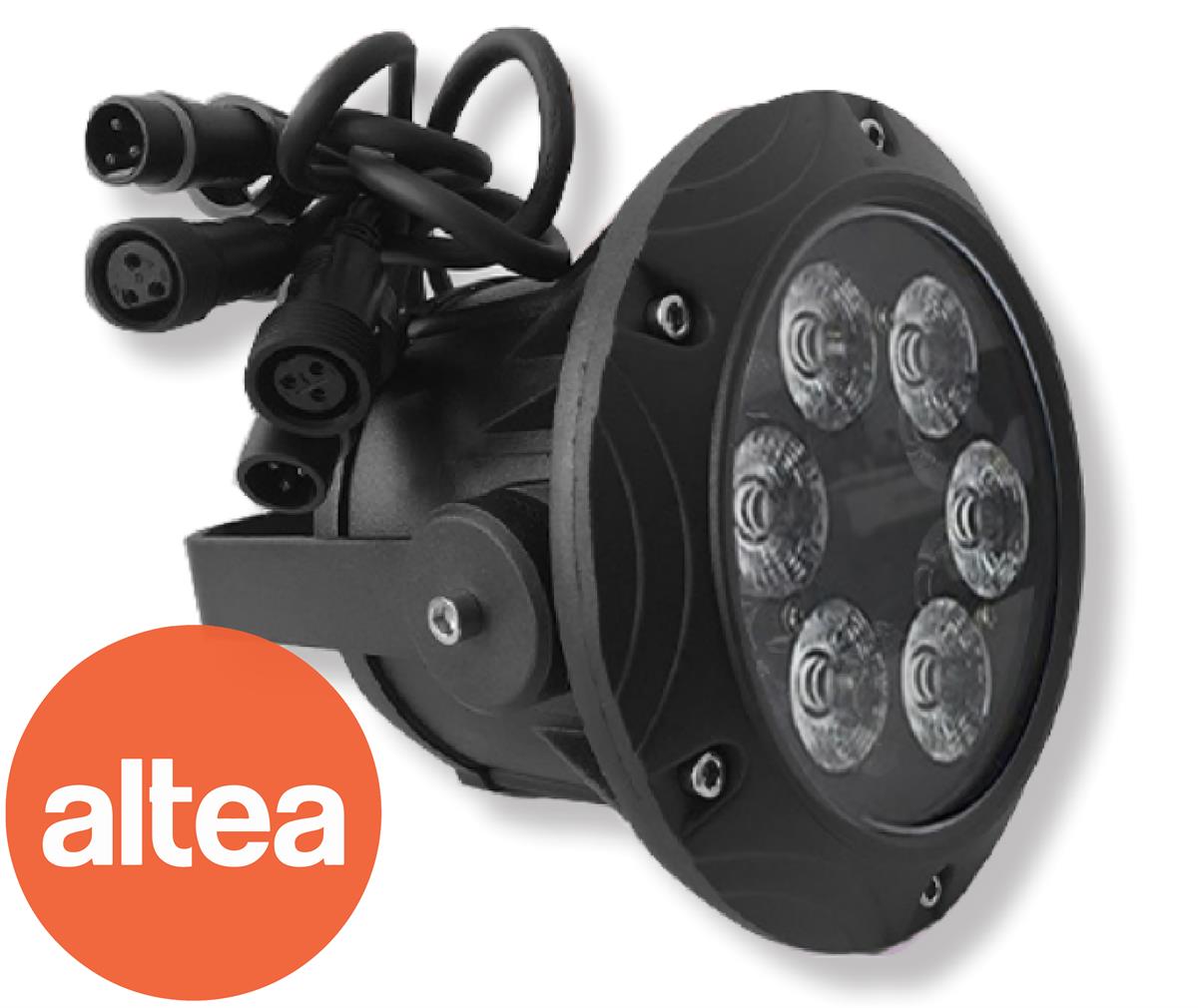 MINI SIX 6 LED´S RGBW DE 10W
IP65 USO EXTERIORES