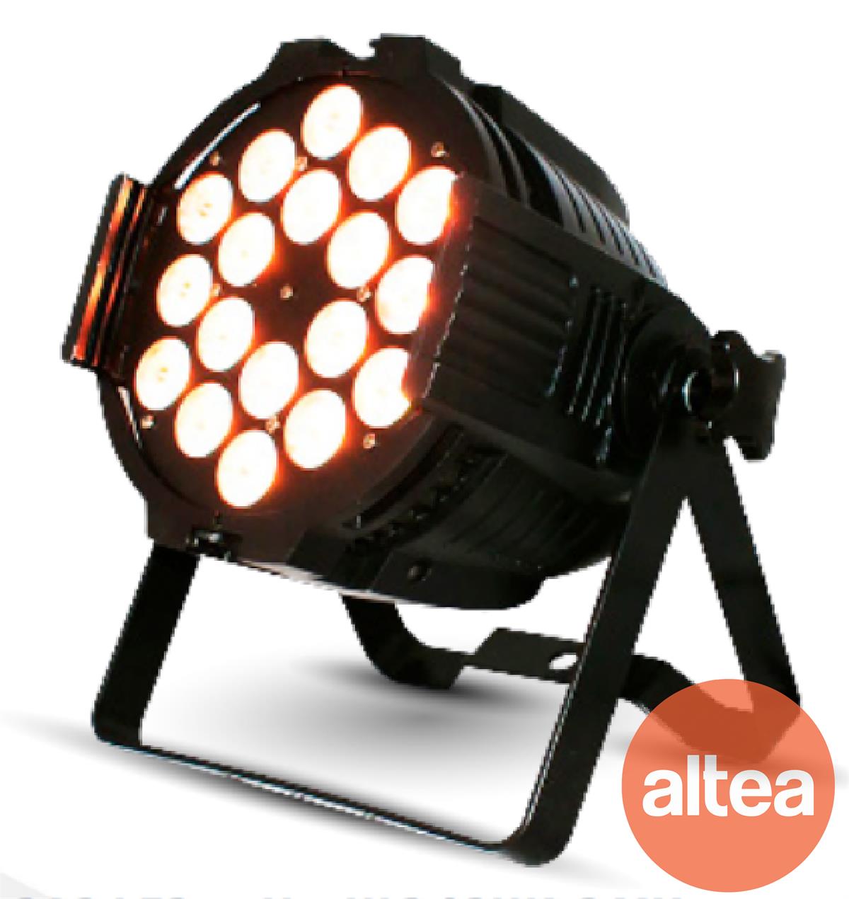 PAR 18X10 18 LEDS SMD DE 10W RGBWA
