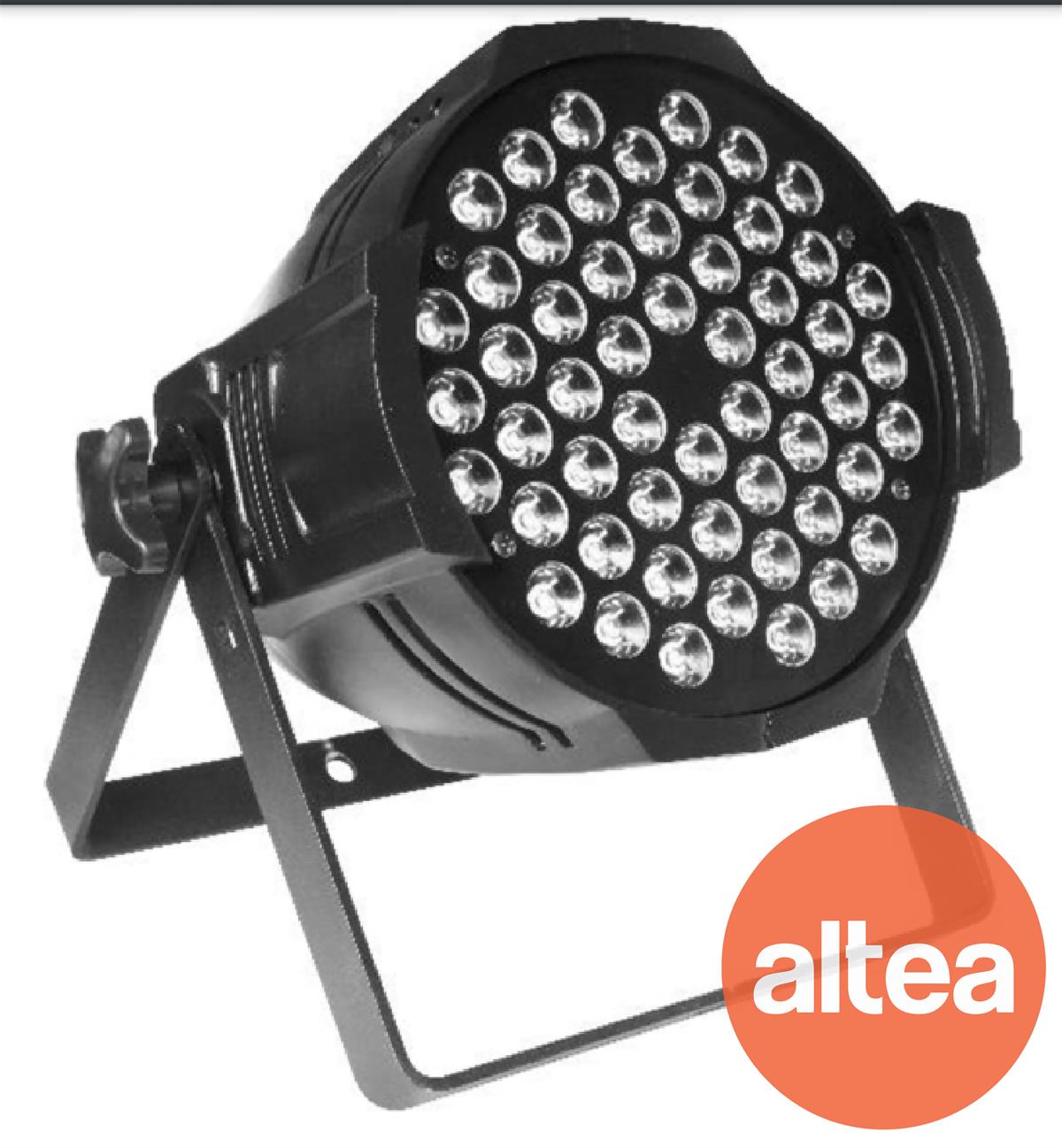 54 LEDS RGB DE 1W
CAÑÓN METÁLICO