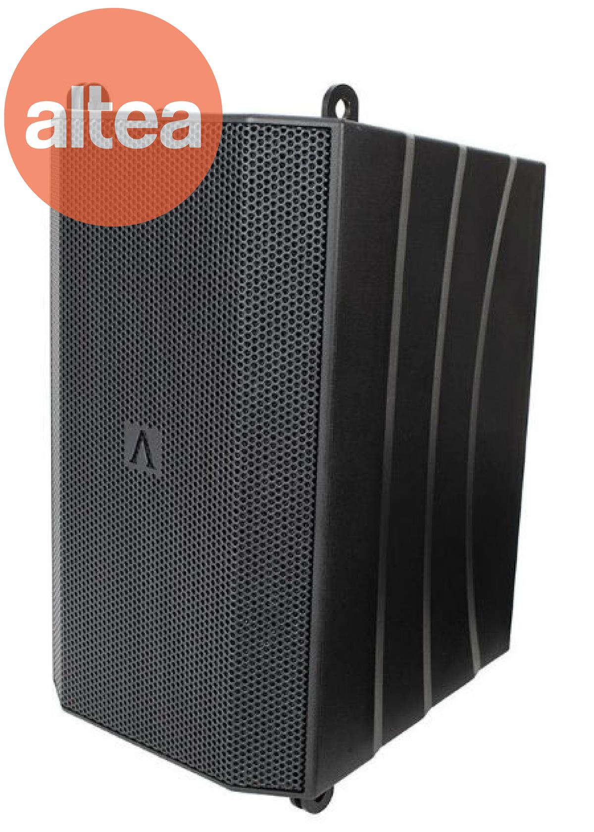 Amplificador clase D
Potencia: RMS 240W
Altavoz de 2x 4.75"
Rango de frecuencia: 150Hz - 20KHz
Salida máxima SPL de 117 dB
Angulo de dispersión de 90° x 15° 