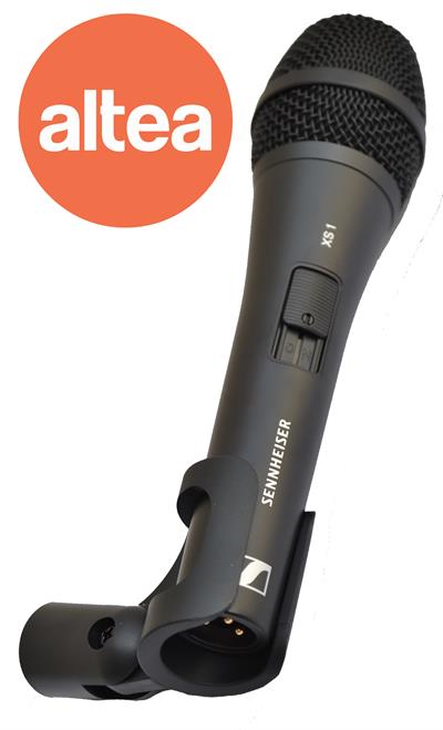 micrófono vocal dinámico, presencia vocal por sobresaliente en la mezcla, switch con interruptor silencioso para flexibilidad y control, carcasa metálica robusta, gran rechazo a la retroalimentación, patrón polar cardioide, respuesta de frecuencia: 55 - 16,000 hz, conector xlr-3, impedancia mínima de terminación: 1 kilo-ohm, impedancia nominal a 1 khz: 300 ohms, dimensiones: 48 x 180 mm, peso: 330 g, el paquete incluye micrófono xs 1, abrazadera de micrófono, bolsa de transporte y guía rápida.
Marca: SENNHEISER