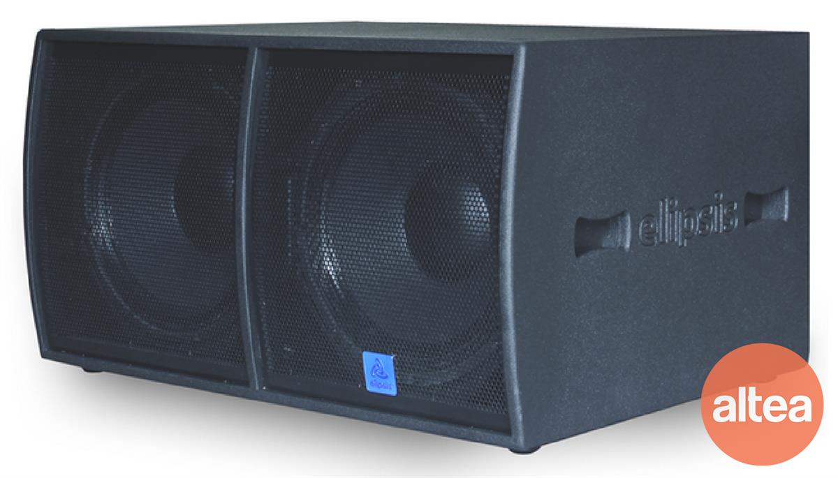 Bocinas de 18” y 1,000 Wrms cada una, poniéndose al día con las demandas actuales del profesional del audio.